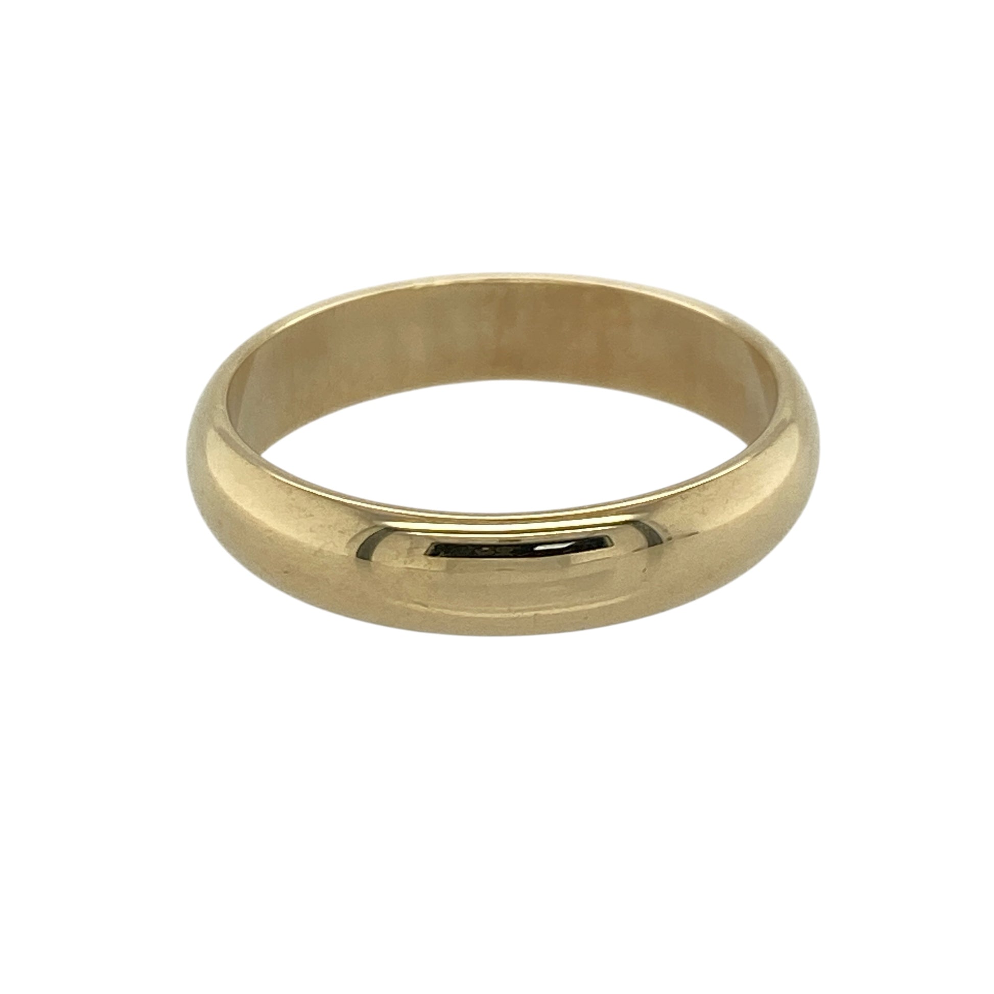9ct Gold 4mm Wedding Band Ring