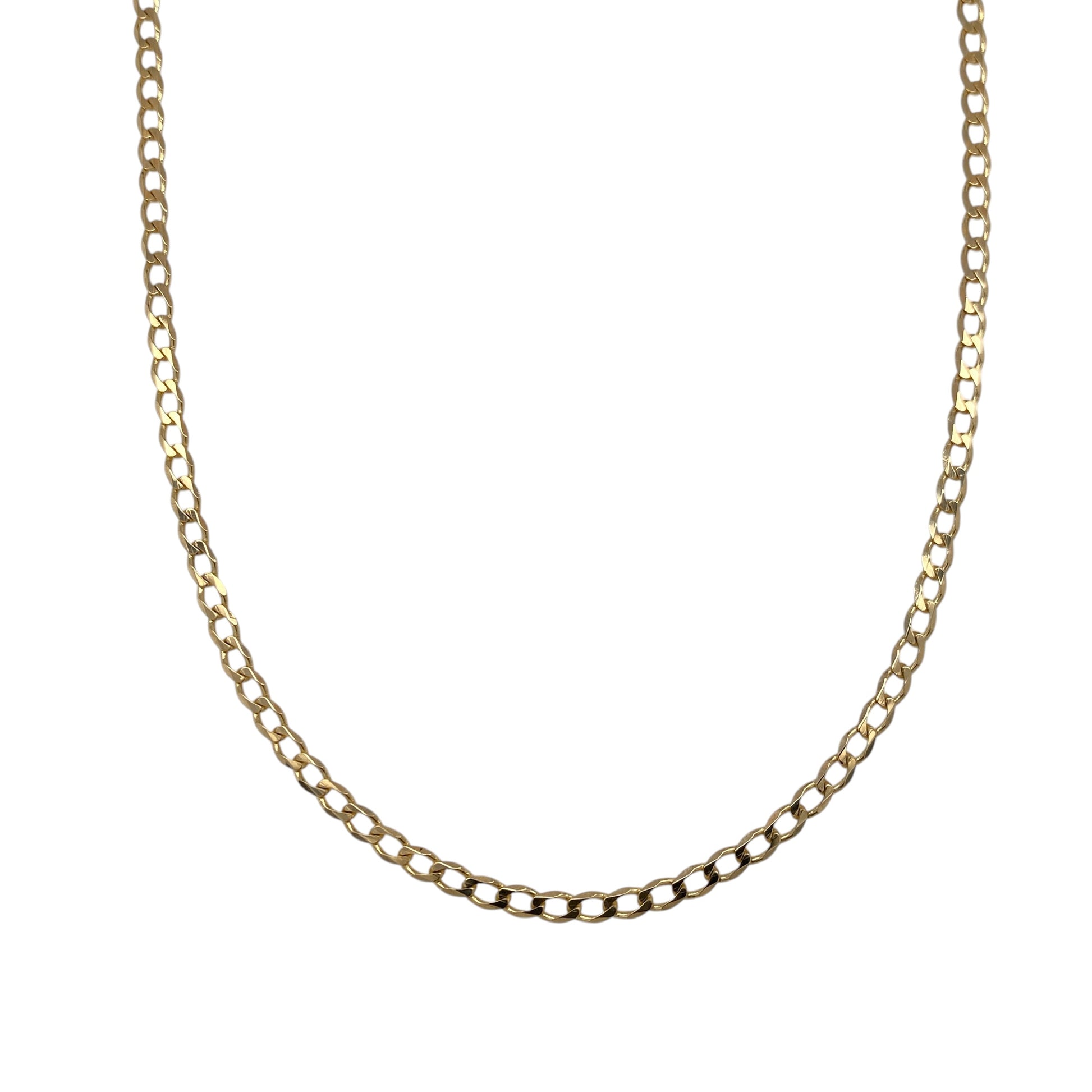 9ct Gold 18" Curb Chain