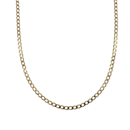 9ct Gold 18" Curb Chain