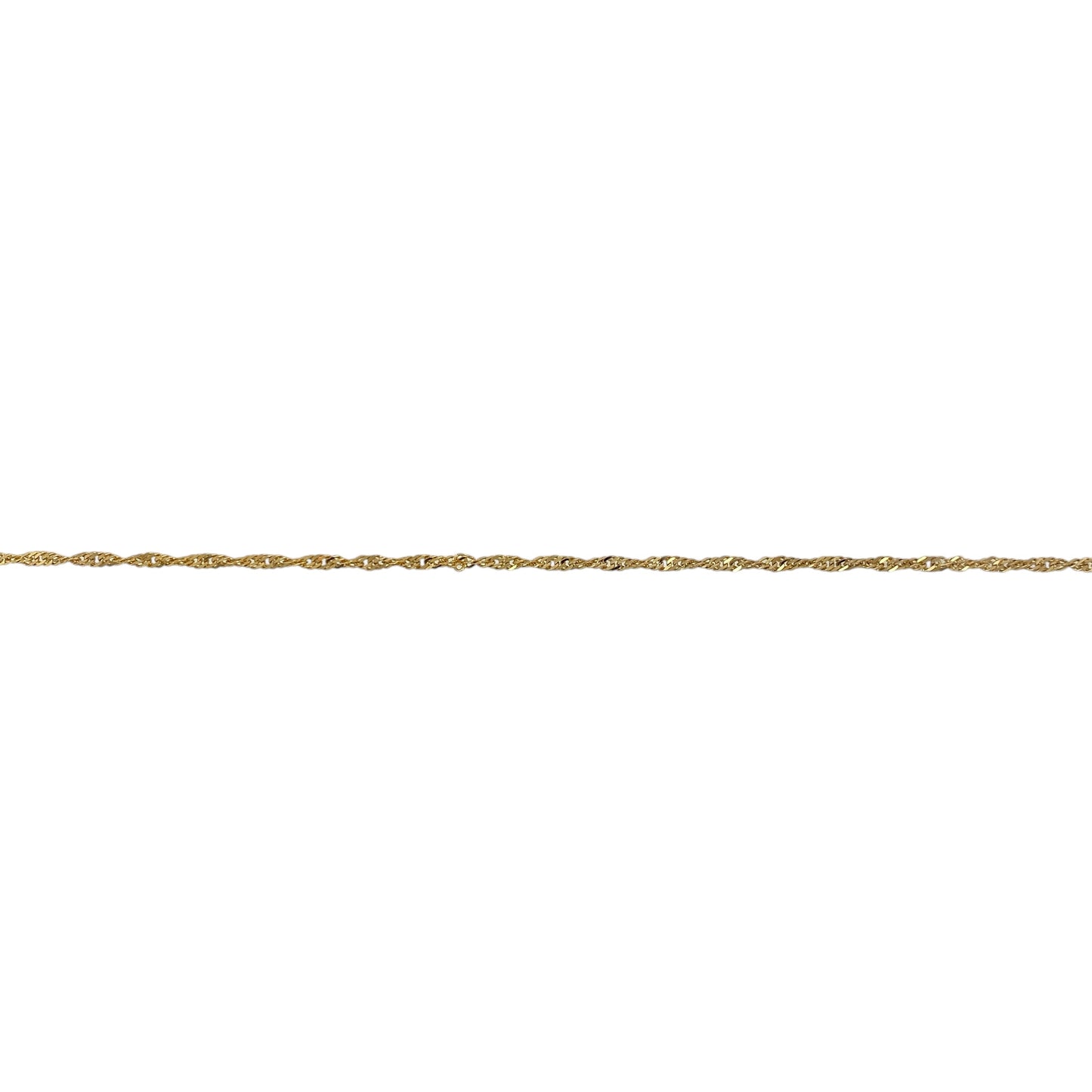 9ct Gold 18" Singapore Chain