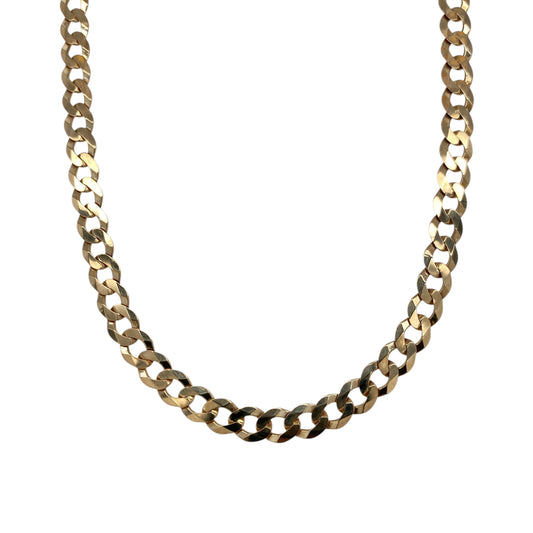 9ct Gold 20" Curb Chain