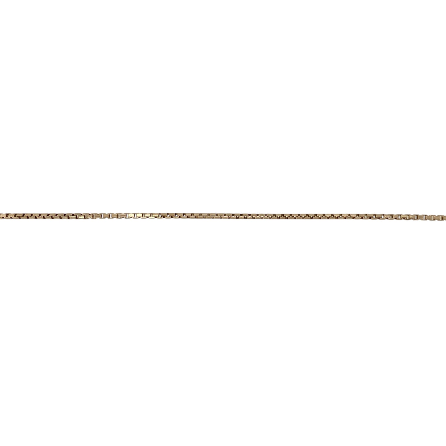 9ct Gold 20" Rounded Box Chain
