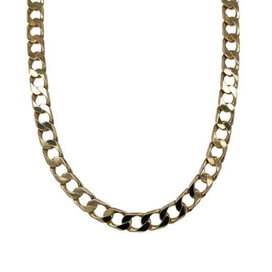 9ct Gold 22" Curb Chain