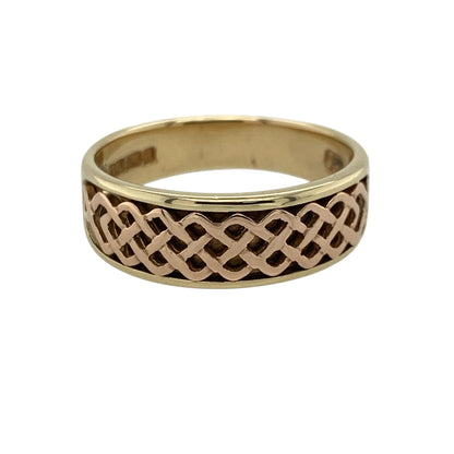 9ct Gold Clogau Lady Guinevere Celtic Band Ring