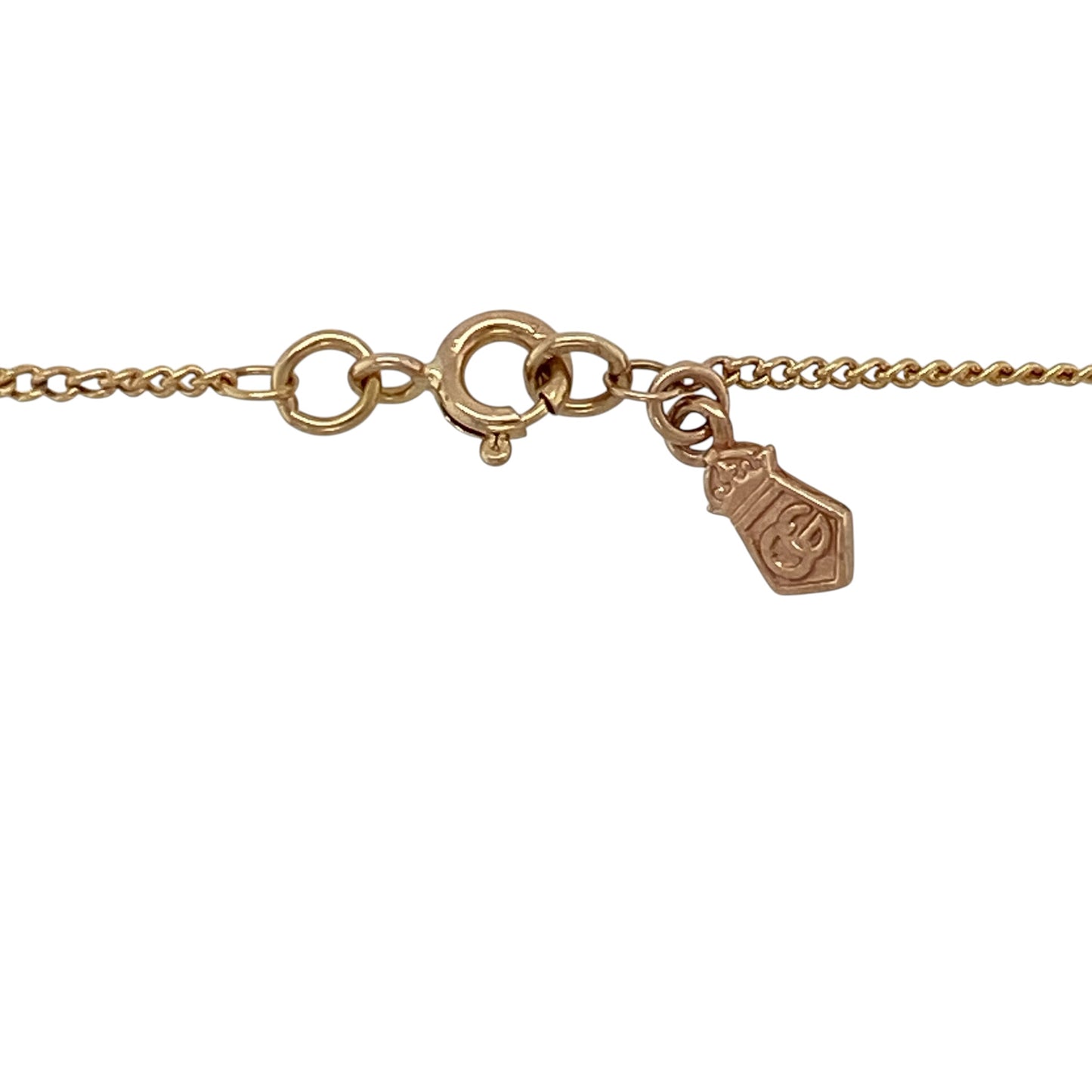 9ct Gold Clogau Key 18" Necklace