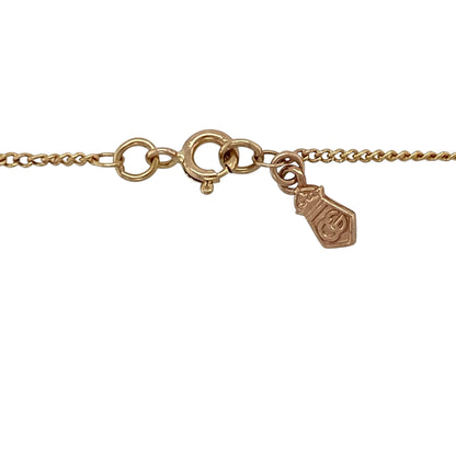 9ct Gold Clogau Key 18" Necklace