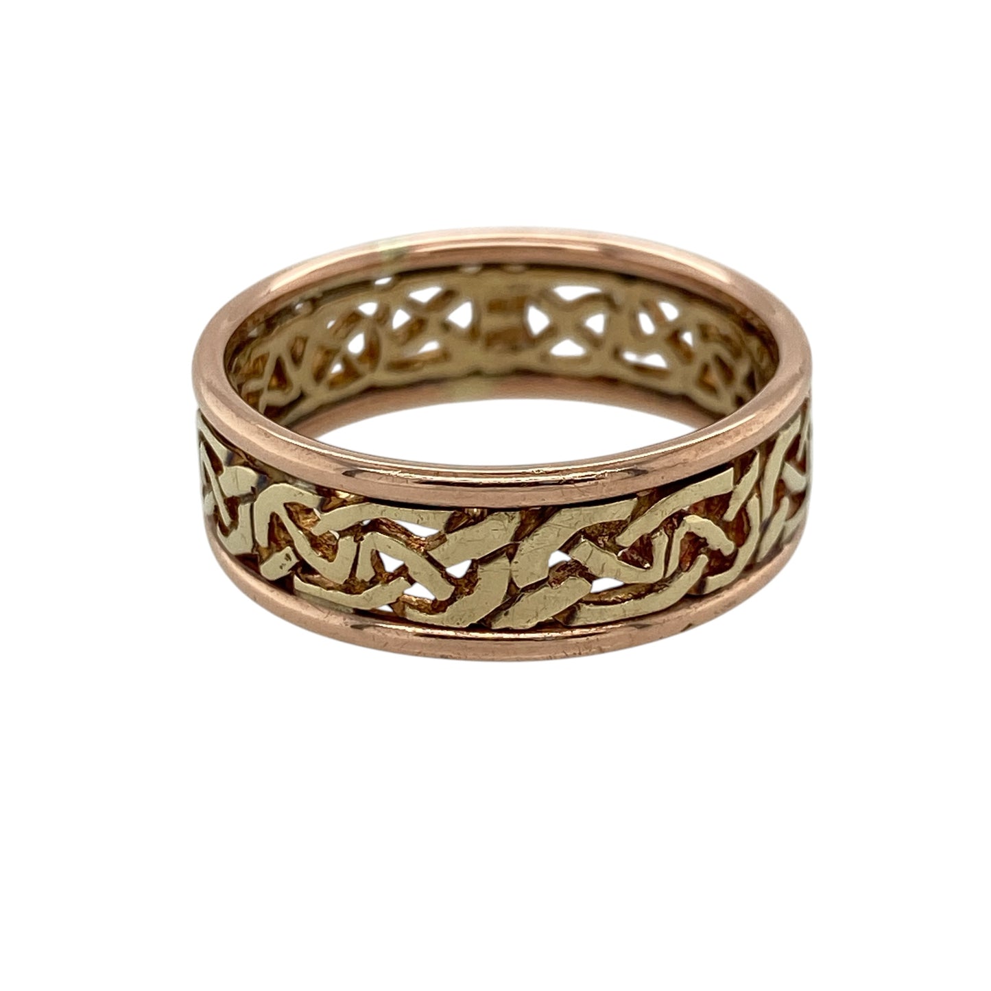 9ct Gold Celtic Knot Band Ring