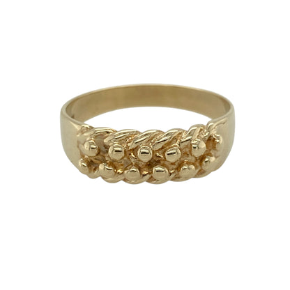 9ct Gold Keeper Ring