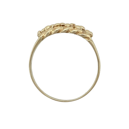 9ct Gold Keeper Ring