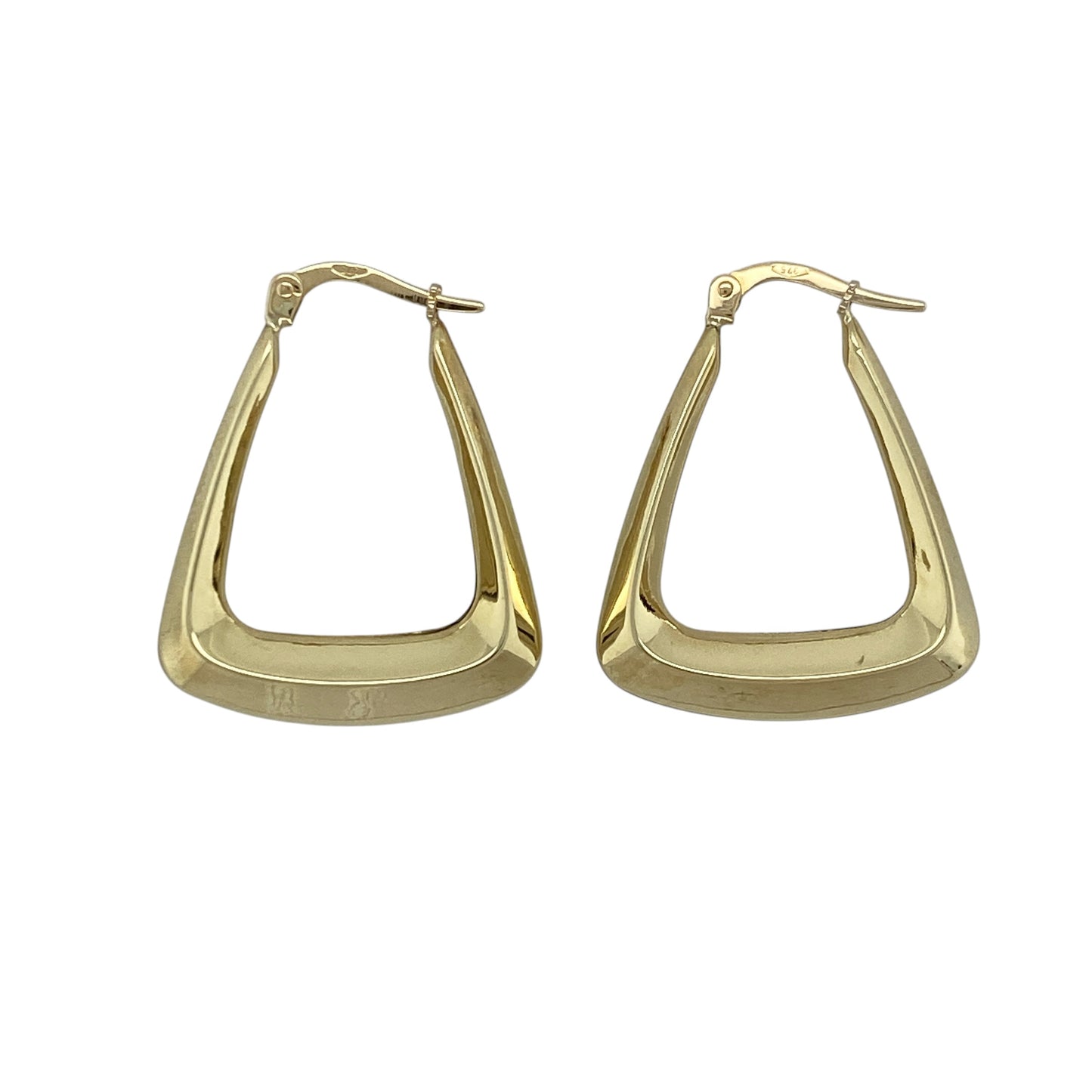 9ct Gold Handbag Creole Earrings