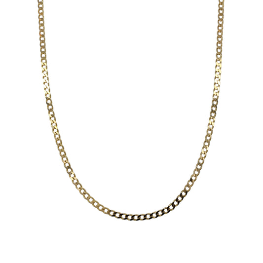 9ct Gold 18" Curb Chain