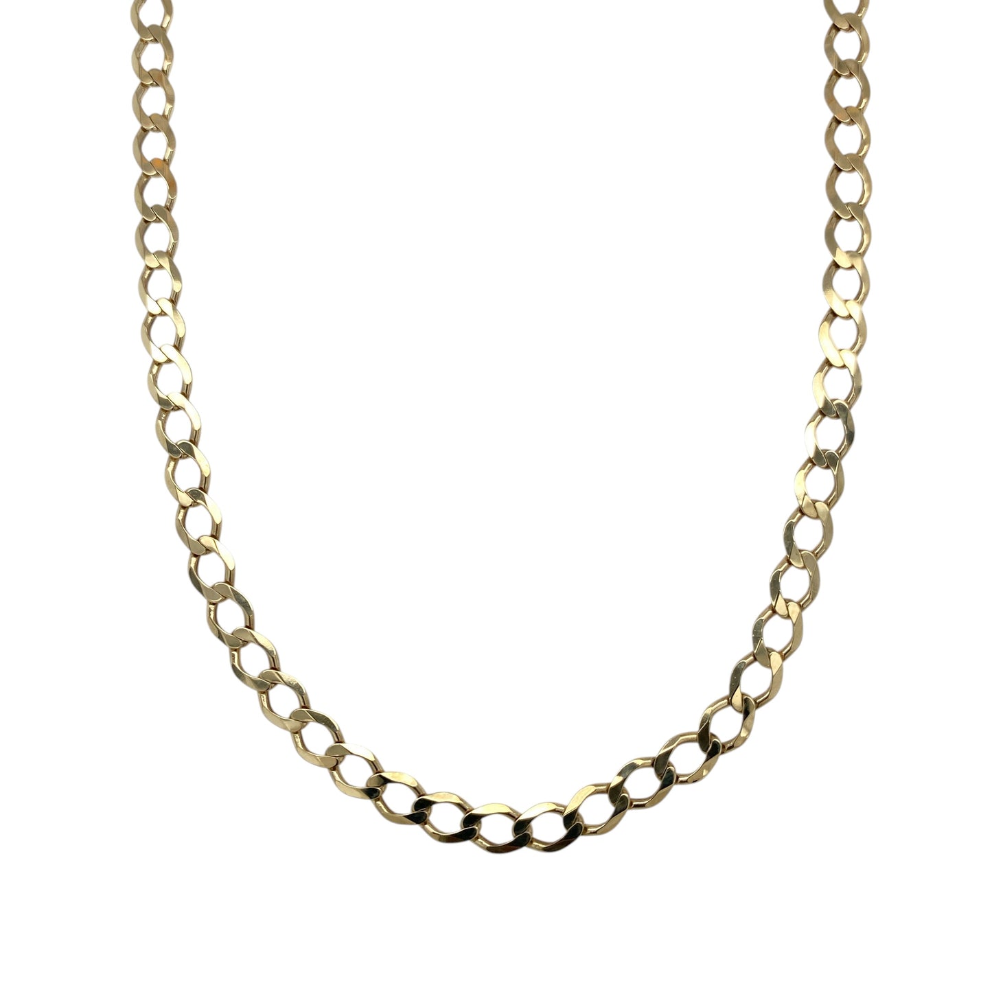 9ct Gold 20" Curb Chain