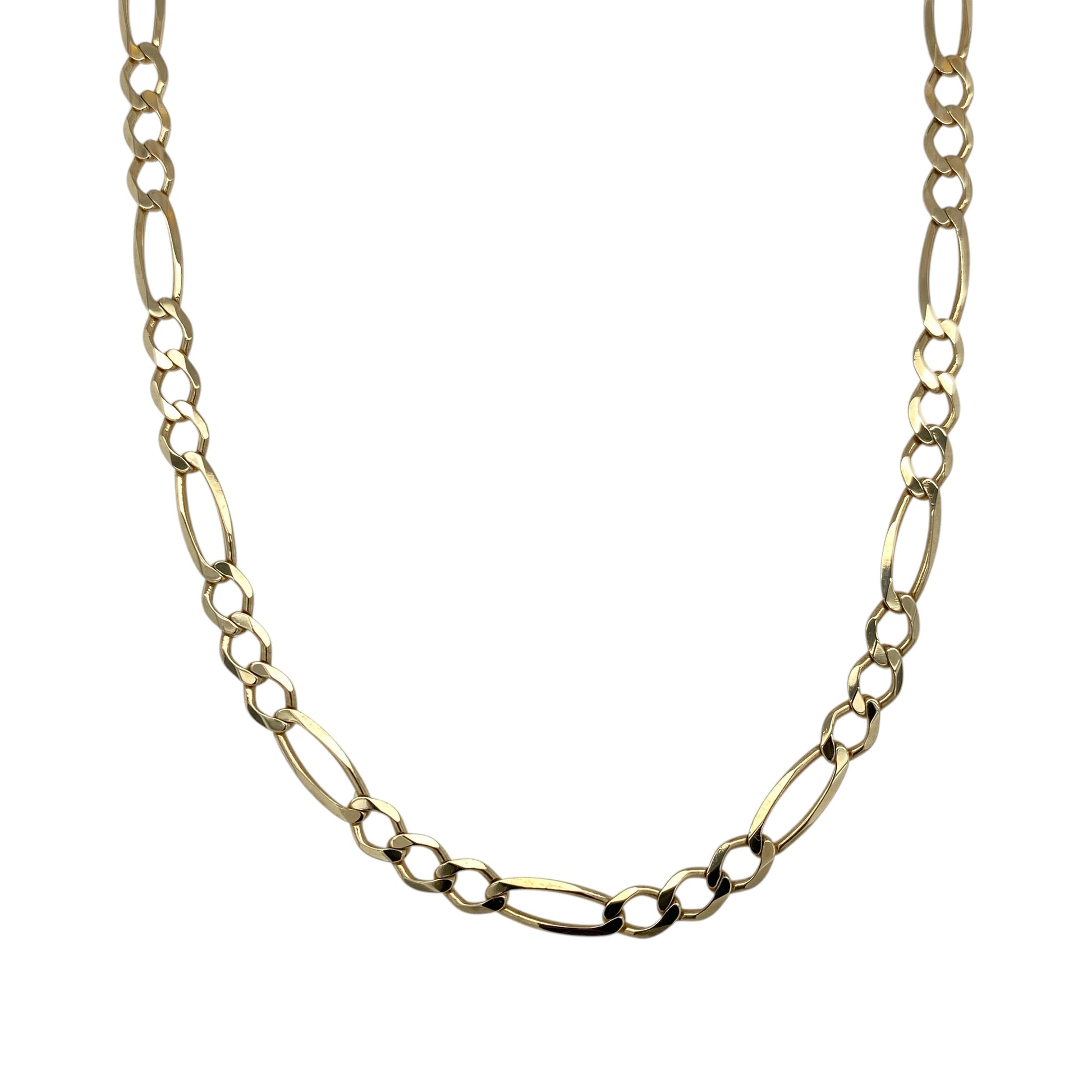 9ct Gold 18" Figaro Chain