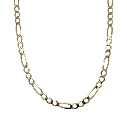 9ct Gold 18" Figaro Chain