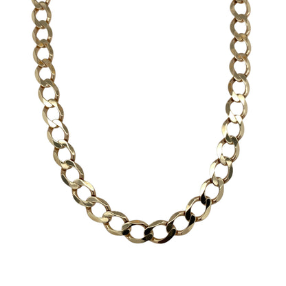 9ct Gold 20" Curb Chain
