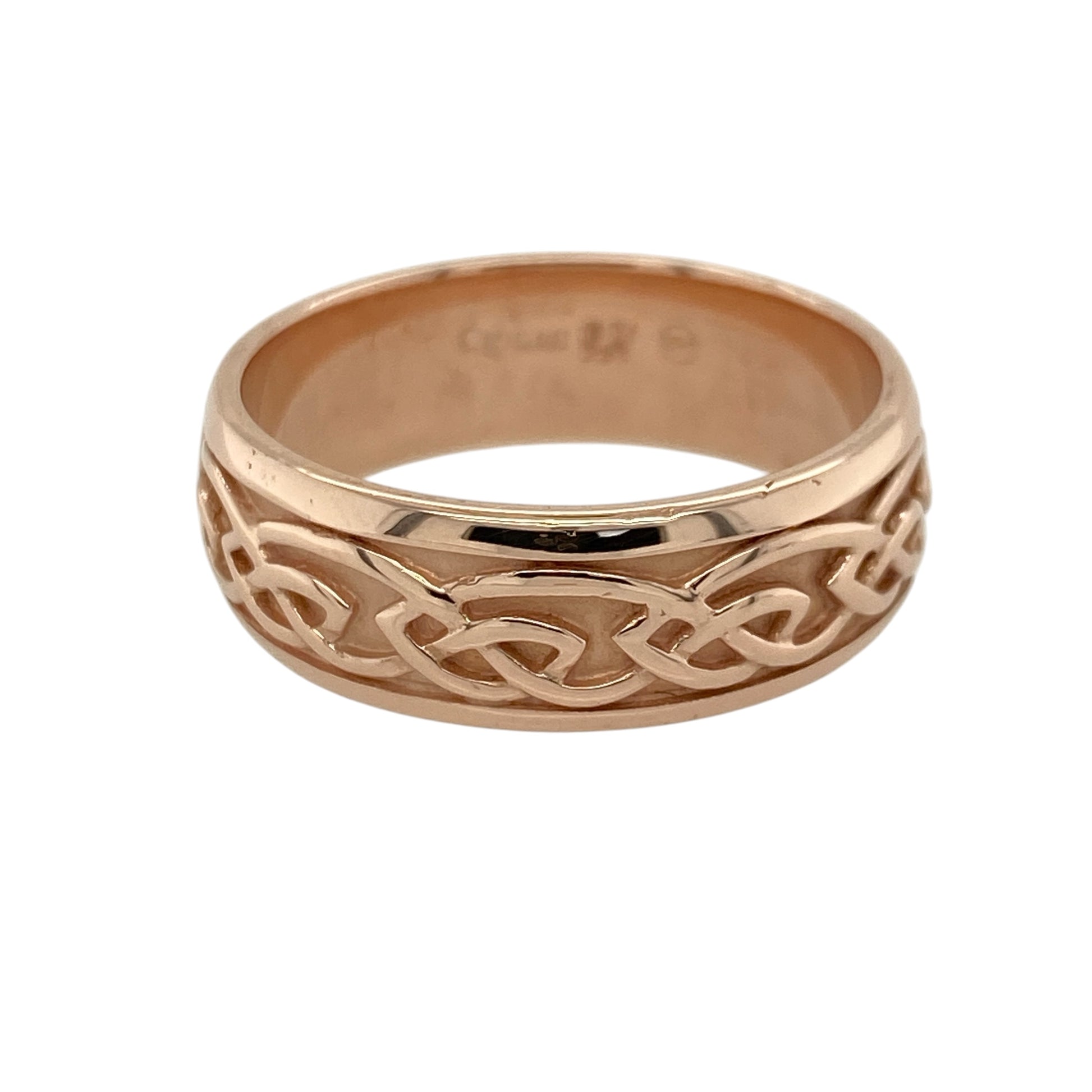 9ct Gold Clogau Annwyl Celtic Knot Band Ring