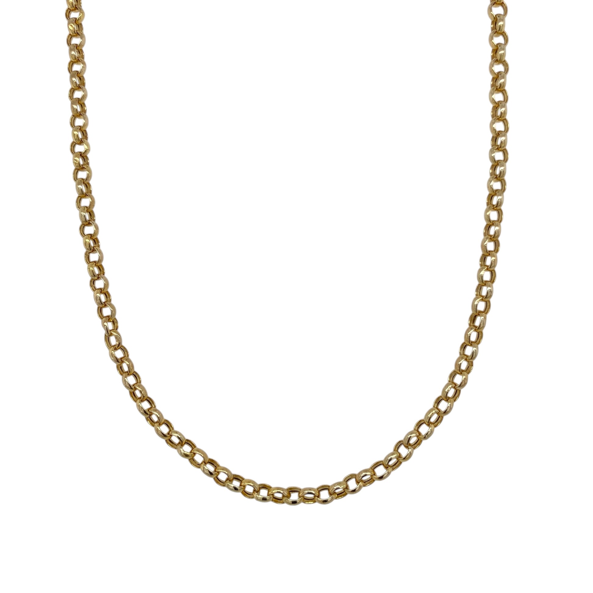 9ct Gold 20" Belcher Chain