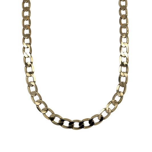 9ct Gold 20" Curb Chain