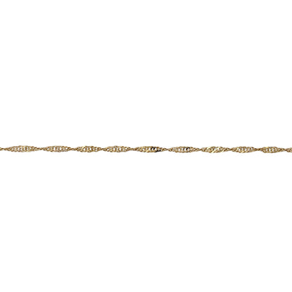 9ct Gold 28" Singapore Chain