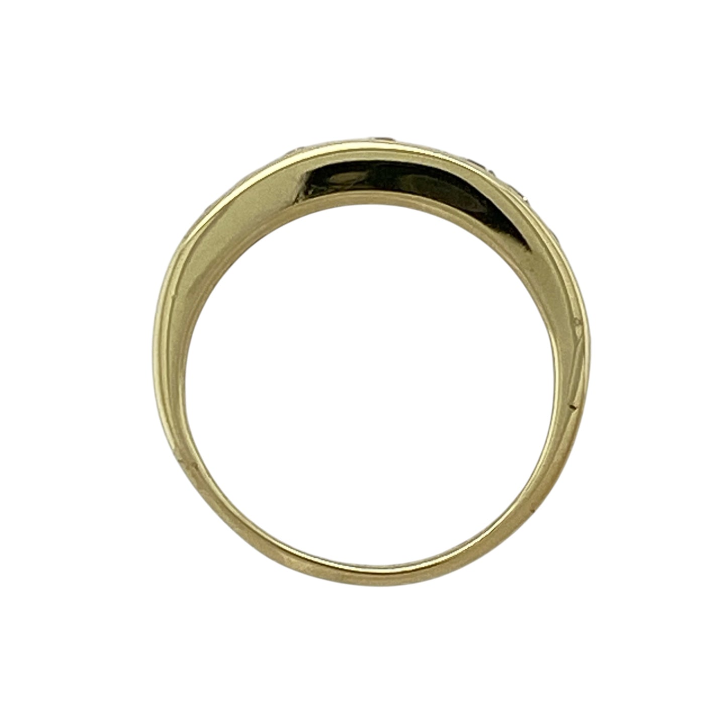 18ct Gold & Diamond Set Band Ring