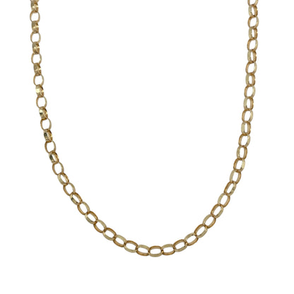9ct Gold 18" Belcher Chain