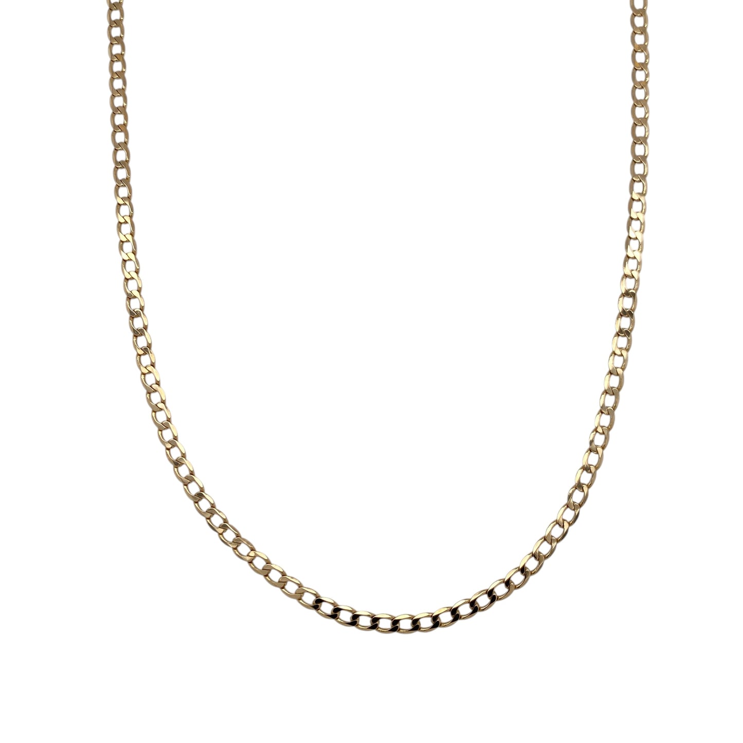 9ct Gold 18" Curb Chain