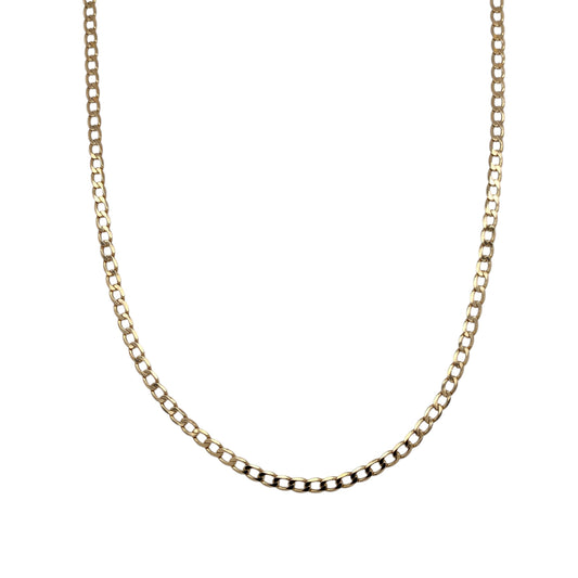 9ct Gold 18" Curb Chain