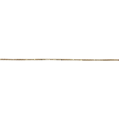 9ct Gold 18" Box Chain
