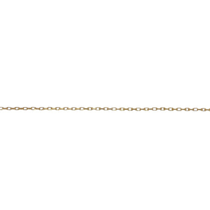 9ct Gold 18" Faceted Belcher Chain