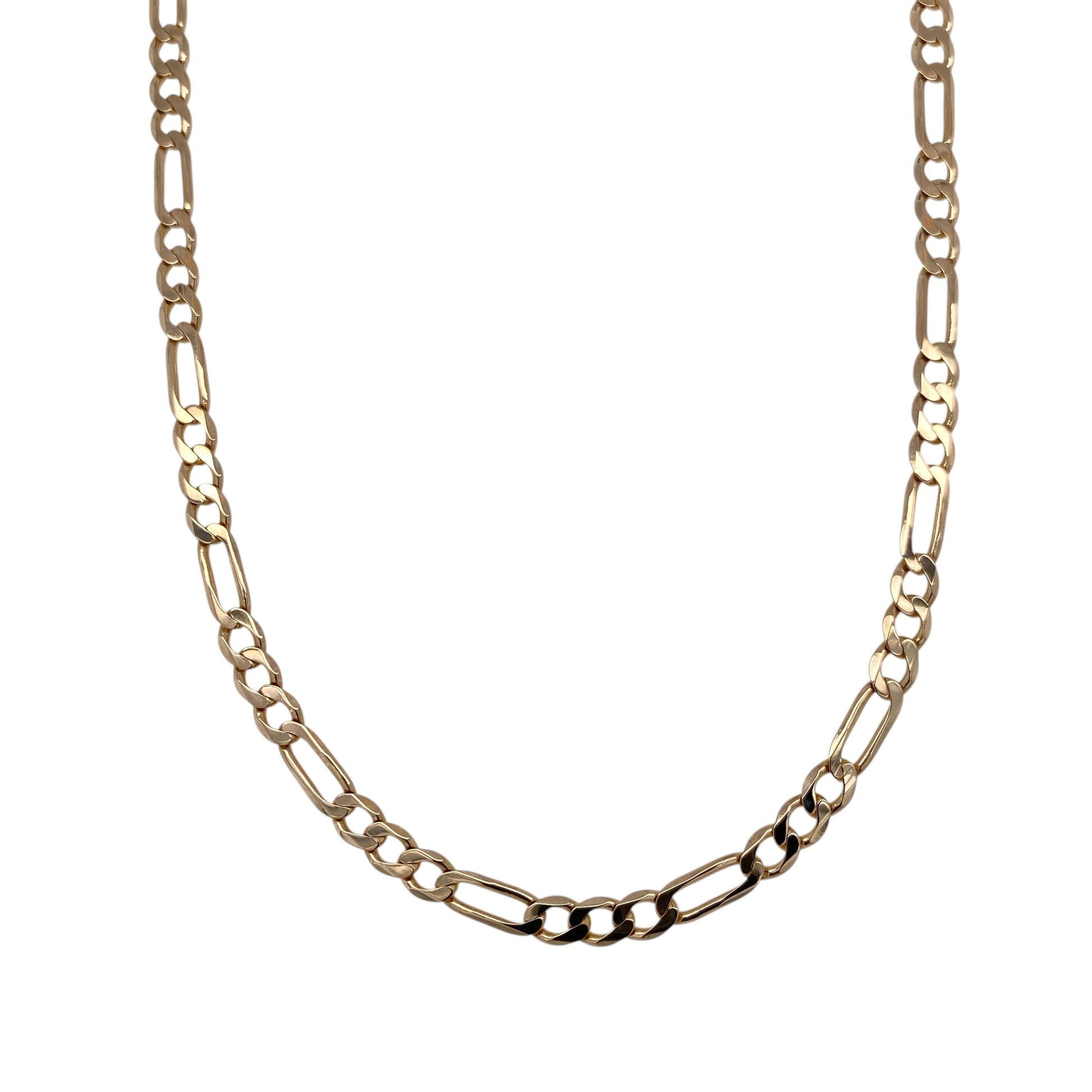 9ct Gold 20" Figaro Chain