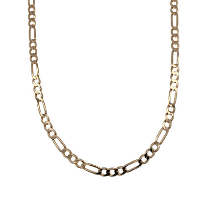 9ct Gold 20" Figaro Chain