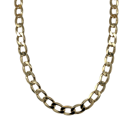 9ct Gold 20" Curb Chain
