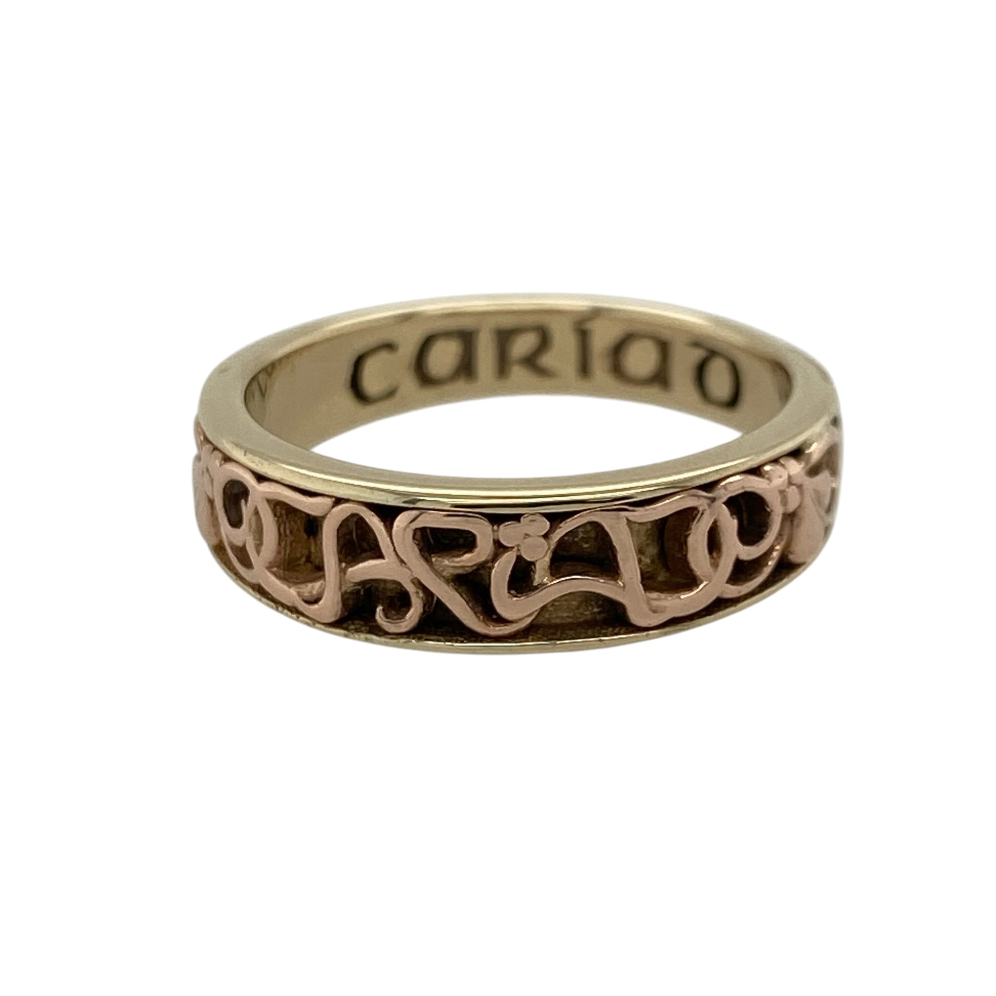 9ct Gold Clogau Cariad Band Ring