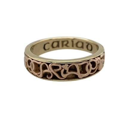 9ct Gold Clogau Cariad Band Ring