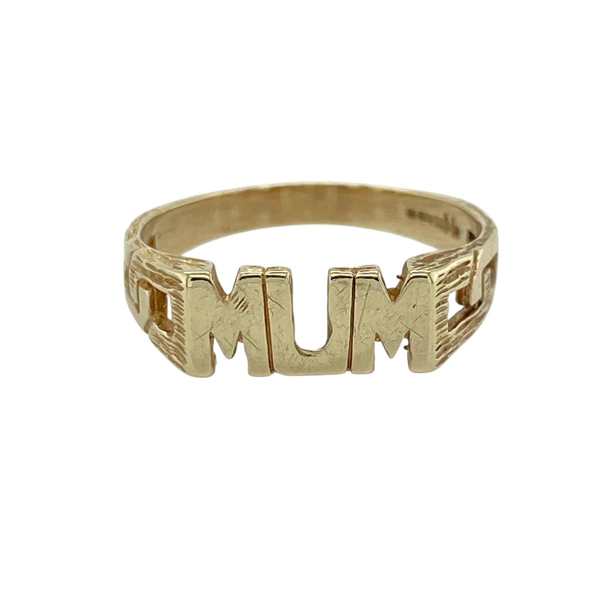 9ct Gold Mum Ring