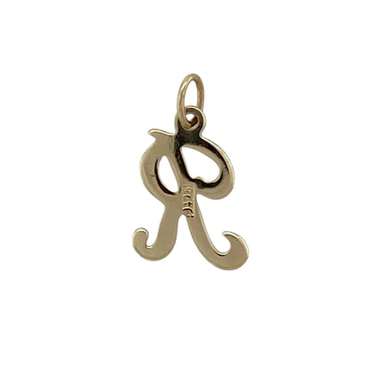 Add a personal touch to your jewellery collection with this pre-owned 9ct yellow gold initial “R” pendant—an elegant and meaningful piece perfect for everyday wear.

Design: This pendant features the letter “R” in a simple and classic style, making it a subtle yet stylish way to personalise your look.
Material: Made from 9-carat yellow gold, the polished finish enhances the warm golden tone while maintaining a clean and refined appearance.