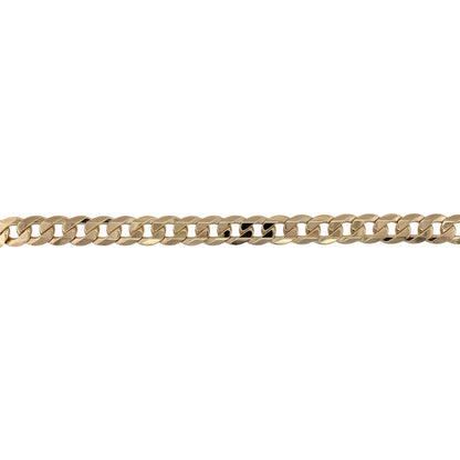 9ct Gold 8.5" Curb Bracelet