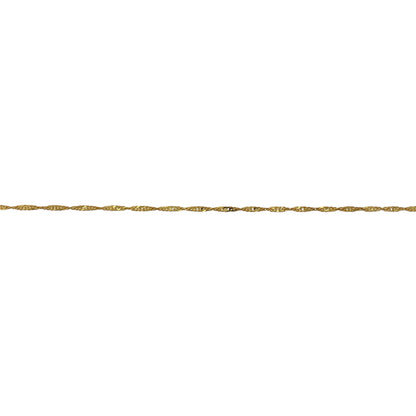 9ct Gold 18" Singapore Chain
