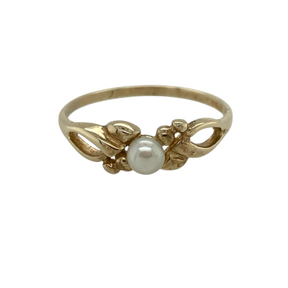 9ct Gold & Pearl Set Ring