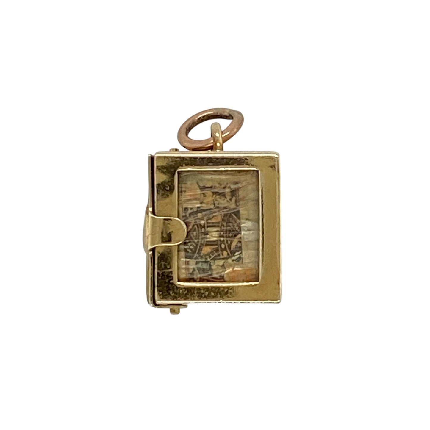 9ct Gold Playing Cards Box Charm