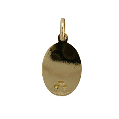 Carry a symbol of protection and tradition with this pre-owned 18ct yellow gold St Christopher pendant, featuring a classic oval design—perfect for everyday wear or as a meaningful gift.

Design: The pendant features an oval St Christopher motif, representing the patron saint of travellers, with finely detailed relief that adds depth and character.
Material: Made from 18ct yellow gold, the rich polished finish enhances the warmth and premium feel of the piece.