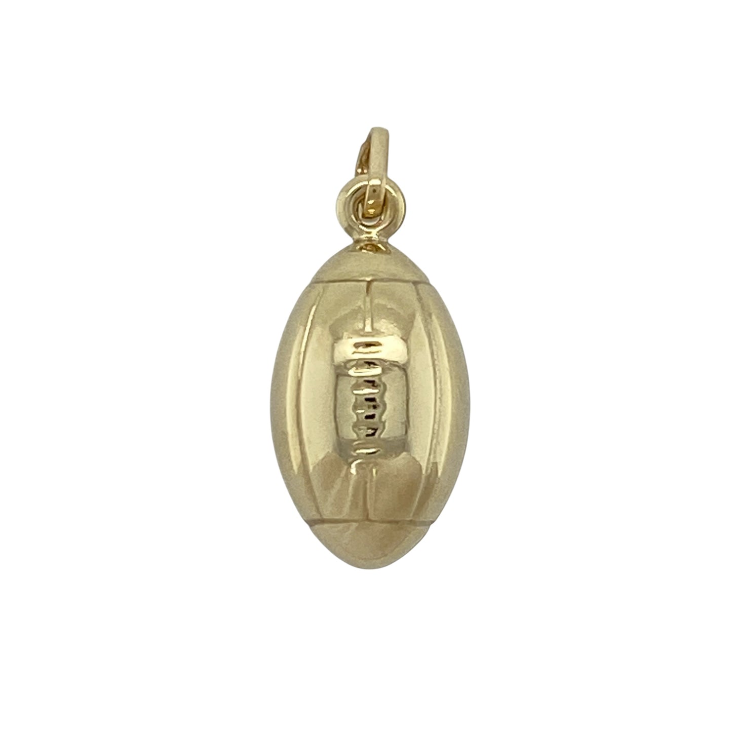 9ct Gold Rugby Ball Pendant