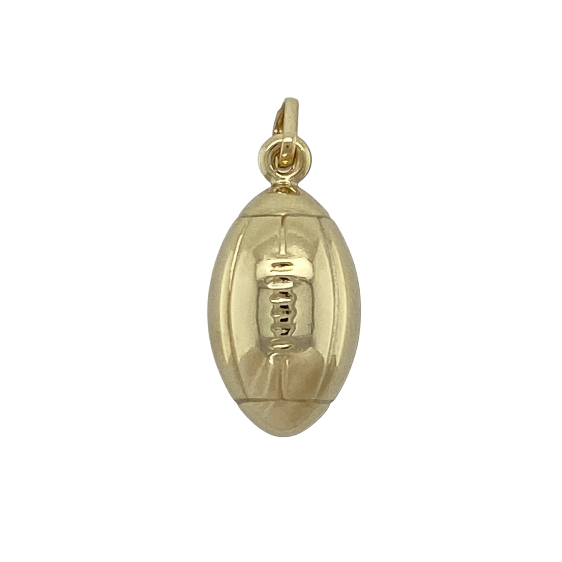 9ct Gold Rugby Ball Pendant