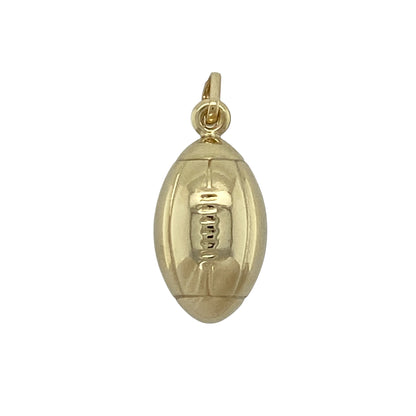 9ct Gold Rugby Ball Pendant