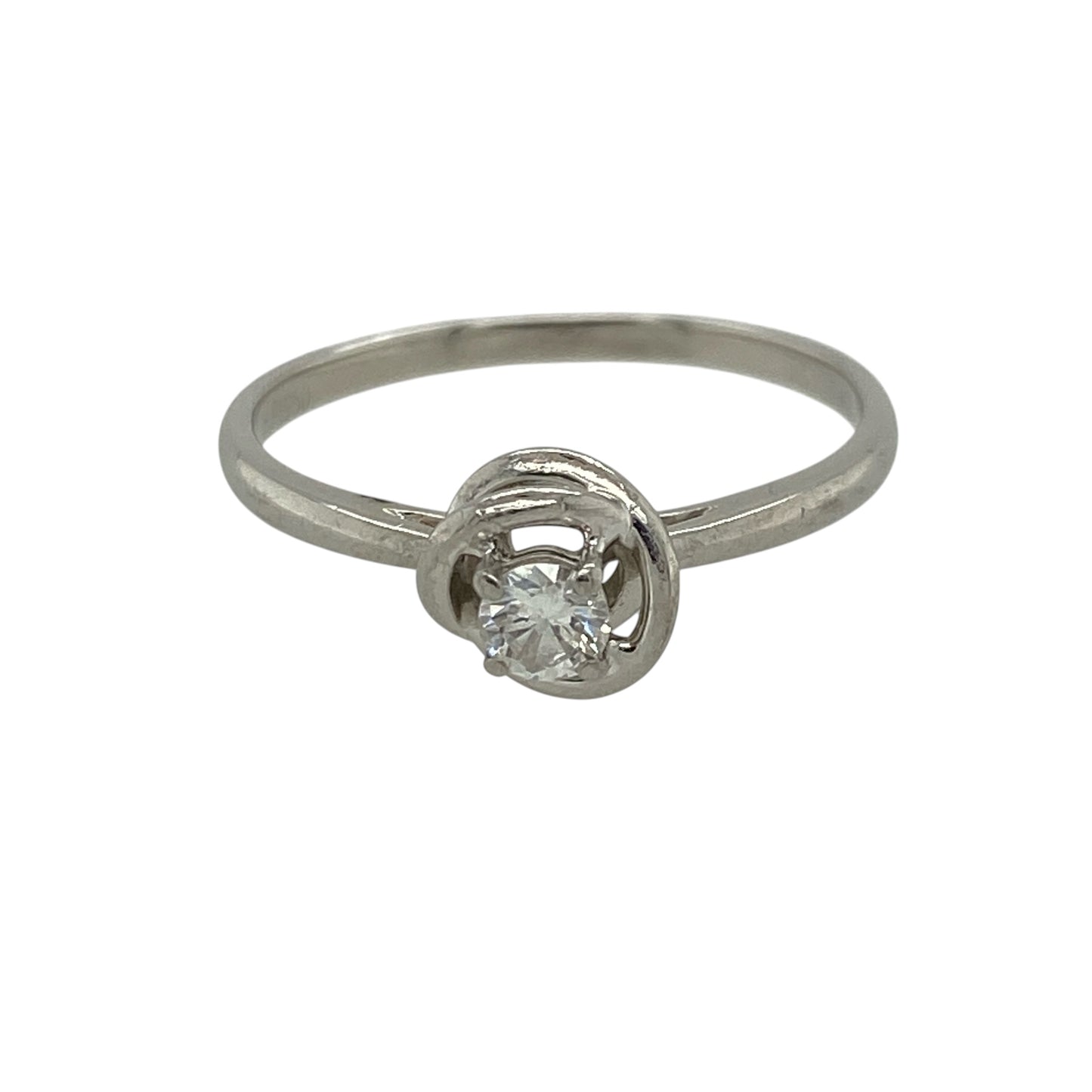 Platinum & Diamond Set Solitaire Ring