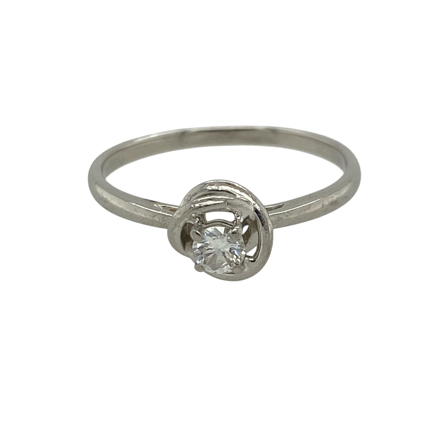 Platinum & Diamond Set Solitaire Ring
