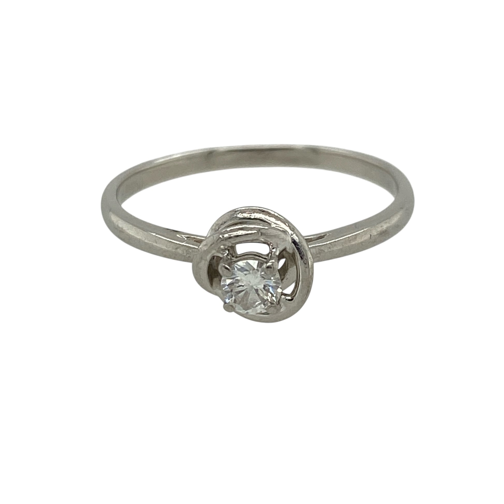 Platinum & Diamond Set Solitaire Ring