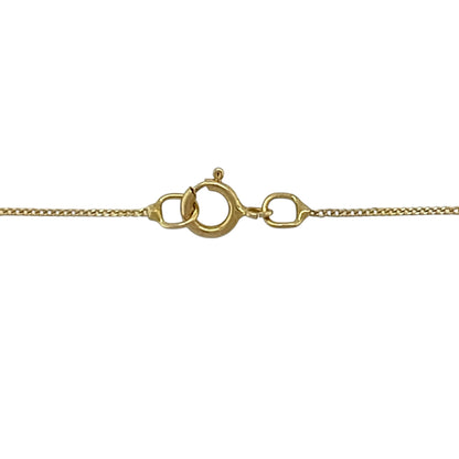 14ct Gold Grey Pearl & Cubic Zirconia Set 18" Necklace