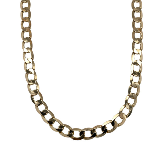 9ct Gold 20" Curb Chain