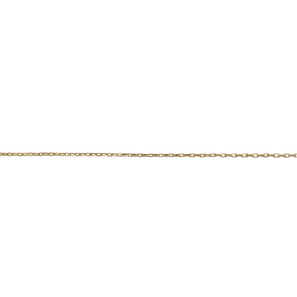 9ct Gold 20" Faceted Belcher Chain